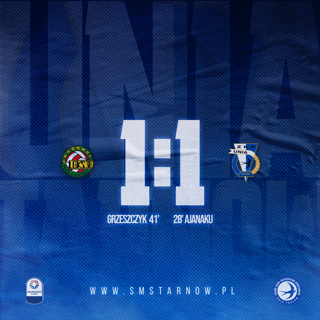 Podlesianka Katowice – ZKS Unia Tarnów 1:1, sparing